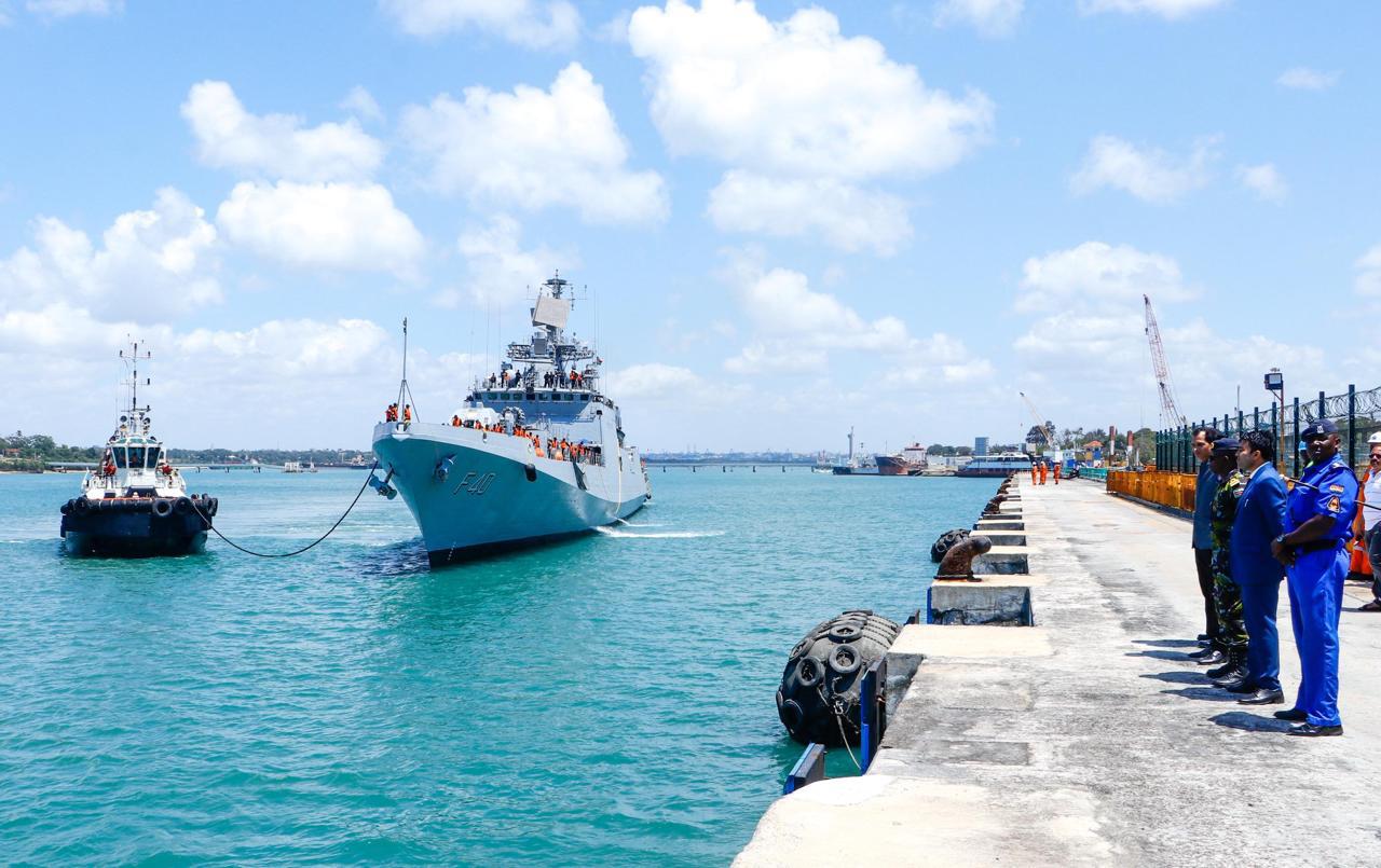 Maritime News, INS Talwar, Mombasa, India, Kenya, Naval Ties, Indian Naval Ship, INS, BAHARI, Indian Navy, Indian Ocean, Captain Jithu George, Western Naval Fleet