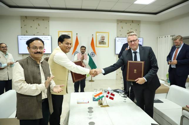 Maritime News, India, Denmark, Maritime, H E Morten Bødskov, Sarbananda Sonowal, MoU, Green Shipping, Sustainable Development, Green Strategic Partnership, Collaboration, Issues, Union Minister of Ports Shipping and Waterways, Minister of Industry, Business, Financial Affairs, Memorandum of Understanding