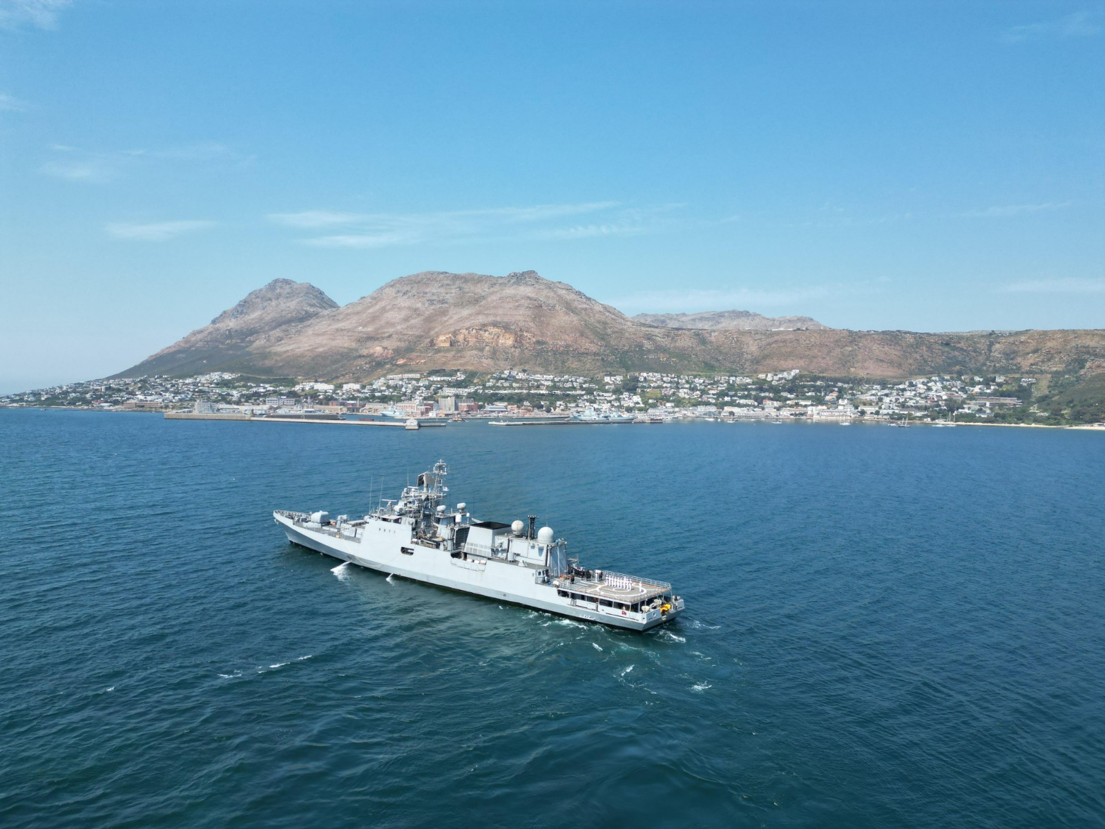 Maritime News, India INS Talwar, South Africa, Simon’s Town, IBSAMAR VIII, Joint maritime exercise, Indian Navy, Brazilian Navy, South African Navy, Interoperability, Blue Water Naval Warfare 002