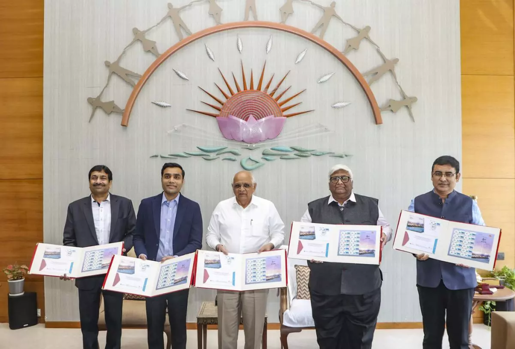 Maritime News, India, Mundra Port, Commemorative Stamp, 25 Years Celebration, Adani Group, Green Logistics, Stamp Release Event, World Post Day, India’s Largest Port, Maritime Growth, Economic Contributions, Trade Gateway, Community Support Initiatives, Infrastructure Development, 002