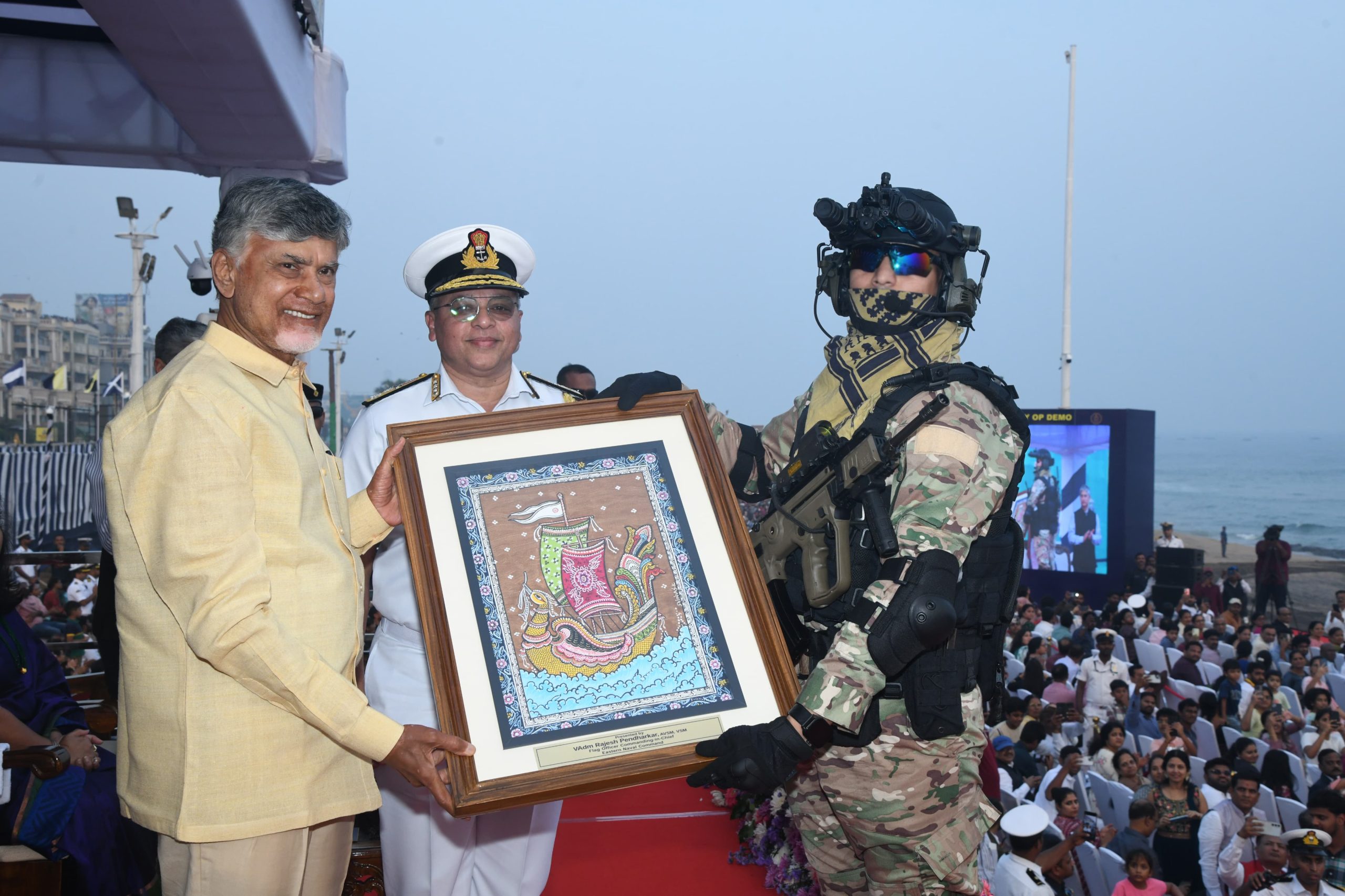 Indian Navy Showcases Operational Prowess in Visakhapatnam