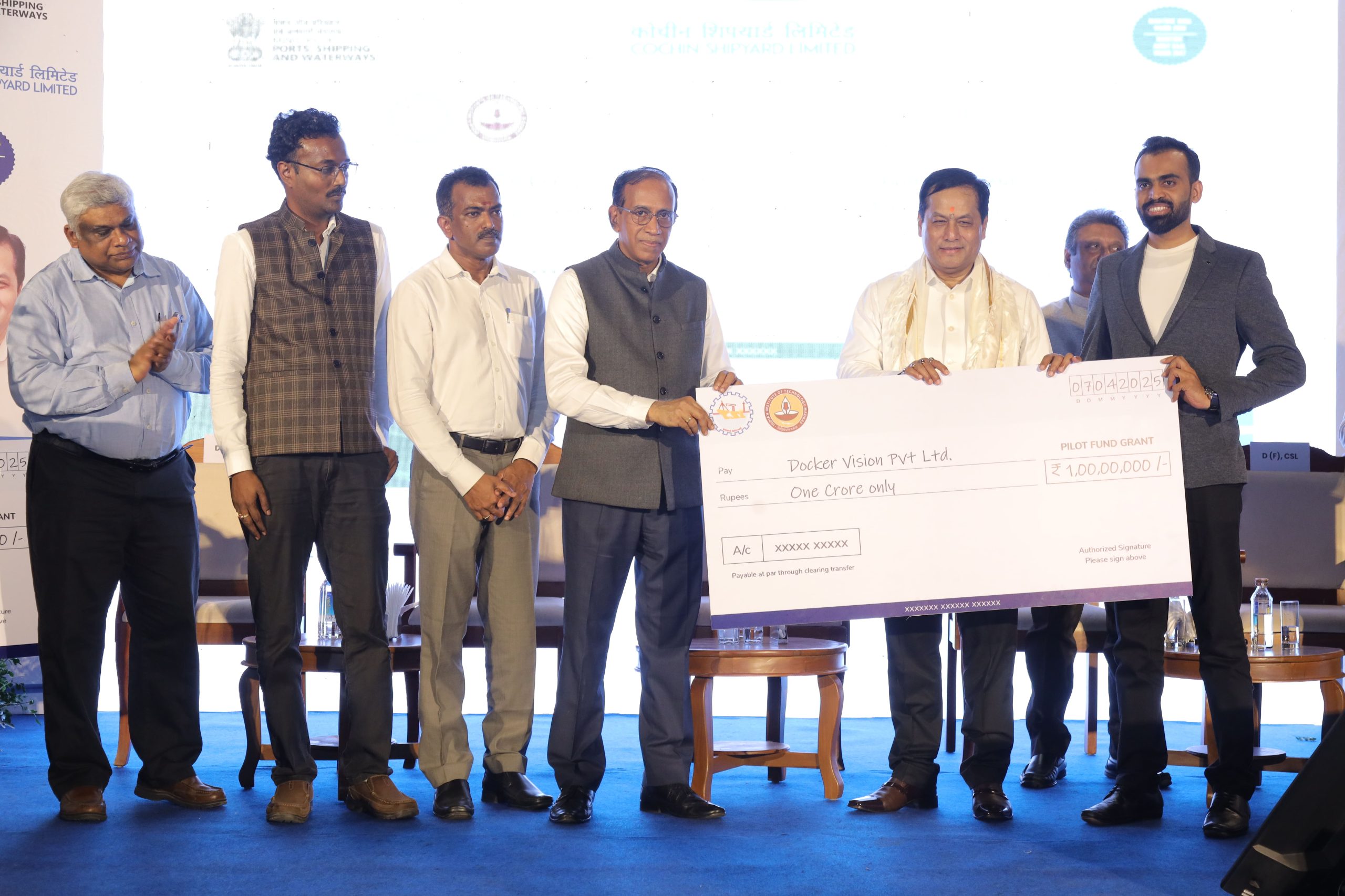 Docker Vision Bags ₹1 Crore Grant from CSL & IIT Madras
