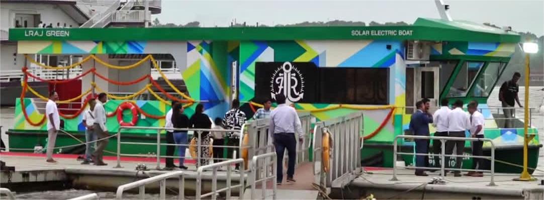 First Private Solar-Electric Boat Launched In Goa