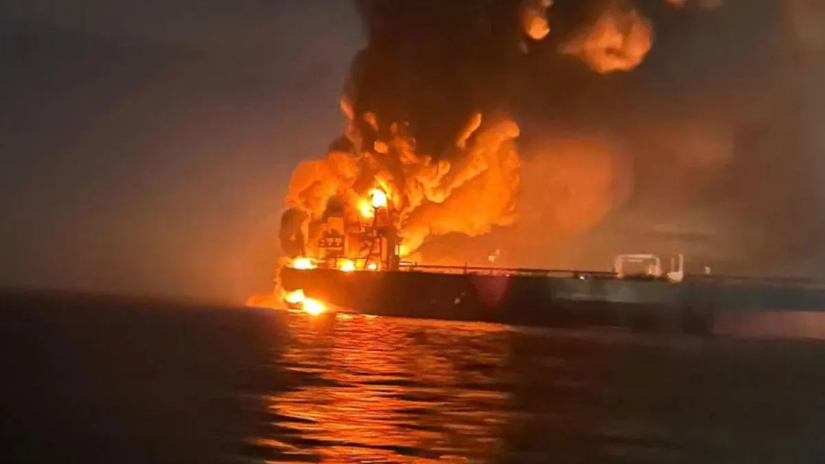 MT Marivex tanker disabled in Gulf of Oman after US military action with Indian crew rescued safely Maritime News