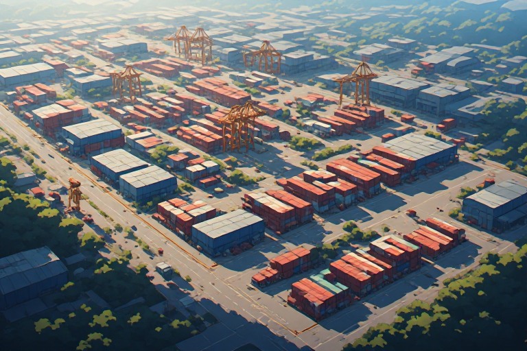 Aerial view of Navi Mumbai region showing proposed CIDCO Integrated Logistics Park near JNPA and Navi Mumbai International Airport Maritime News