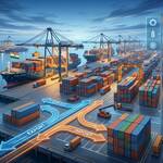 Container cargo operations illustrating India's exports, imports and widening trade deficit Maritime News