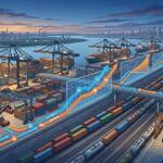 Cargo operations at an Indian port illustrating India's exports, imports and widening trade deficit Maritime News