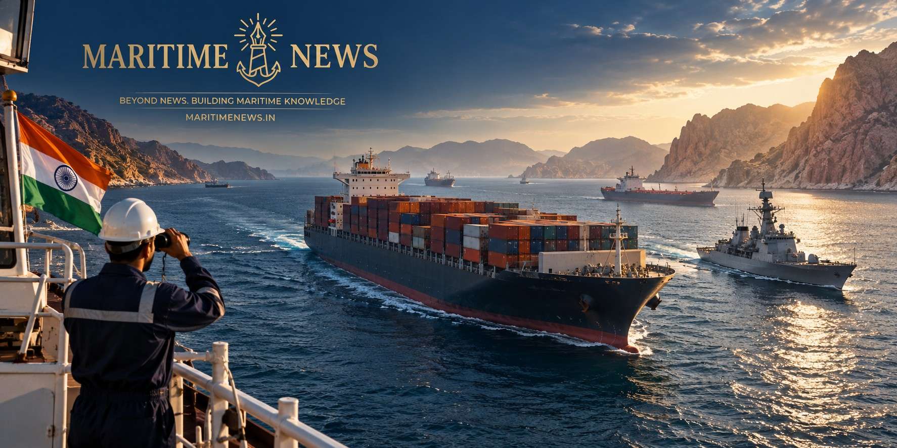 Container vessel navigating near the Strait of Hormuz amid shipping disruption - Maritime News