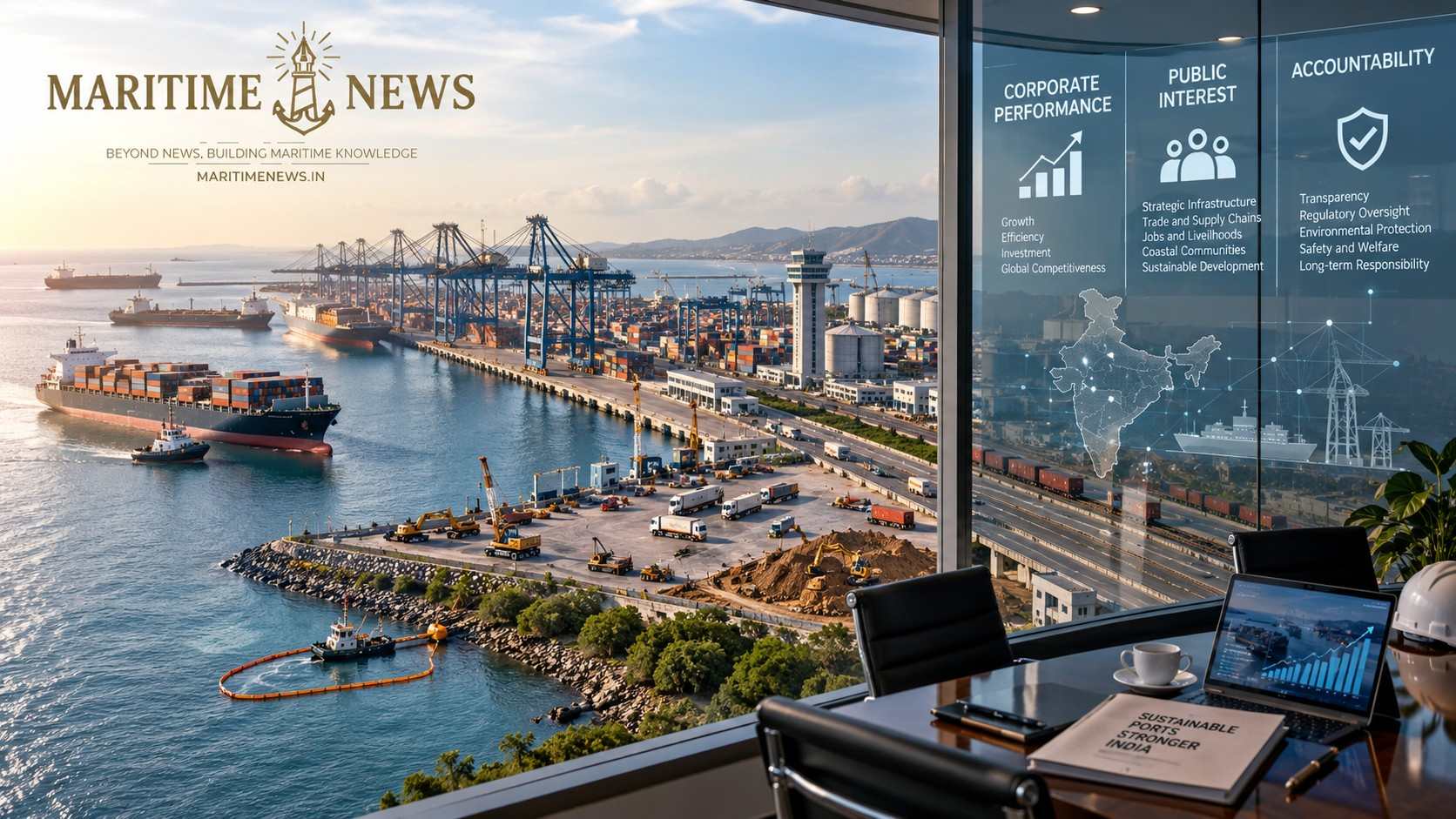 Kamarajar Port preparing for an IPO with corporate governance, maritime expansion and public-interest responsibilities Maritime News